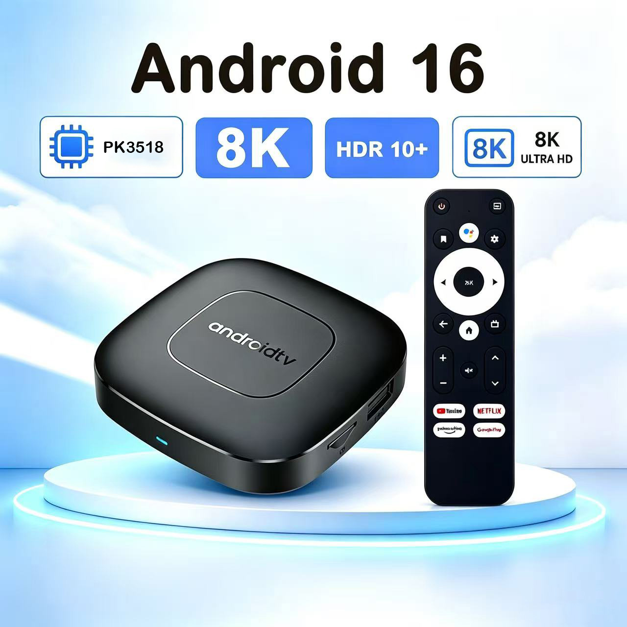 Ddr3 8Gb - Android 16 スマートTVボックス 8GB 128GB 32GB