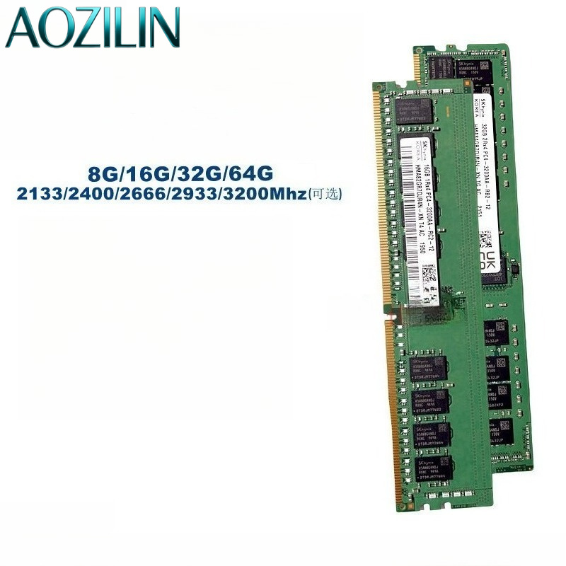 Ecc Ram Server - AOZILIN DDR4 ECCサーバーメモリRAM、16G 32G 64G 2666