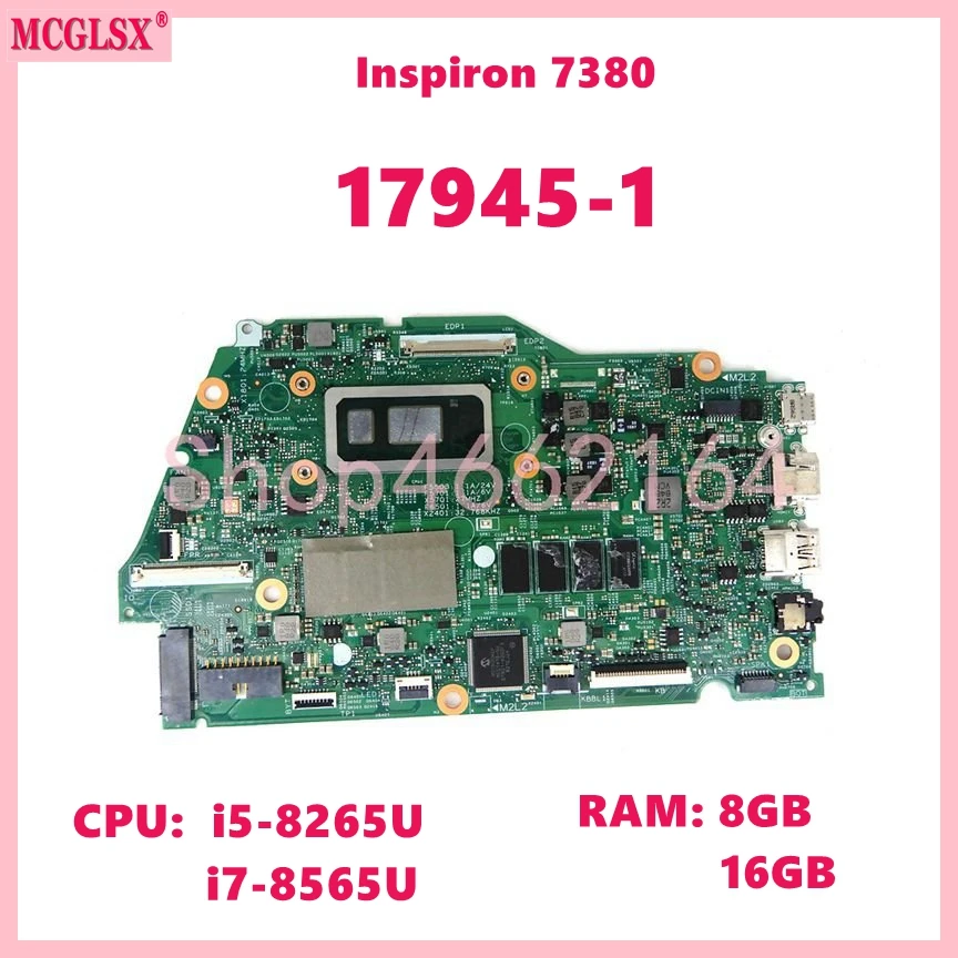 Ddr4 16Gb - 17945-1 I5-8265U I7-8565U CPU 8GB/16GB RAM搭載