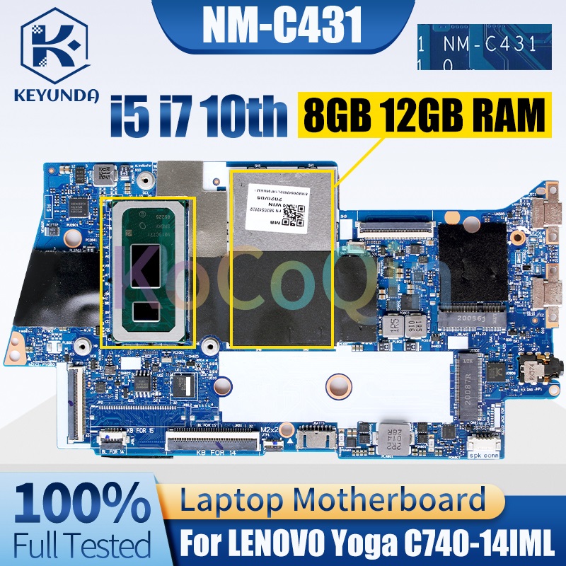 NM-C431 レノボヨガ C740-14IML ノートブッ - Ddr4 8Gb のレビューと価格