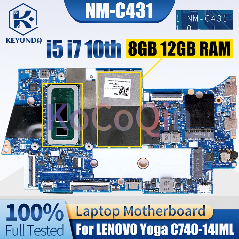 NM-C431 レノボヨガ C740-14IML ノートブッ - Ddr4 8Gb のレビューと価格