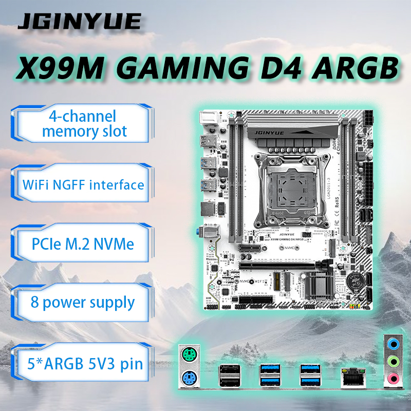 JGINYUE X99 マザーボード LGA2011-3 M - Ecc Ram Server のレビューと価格