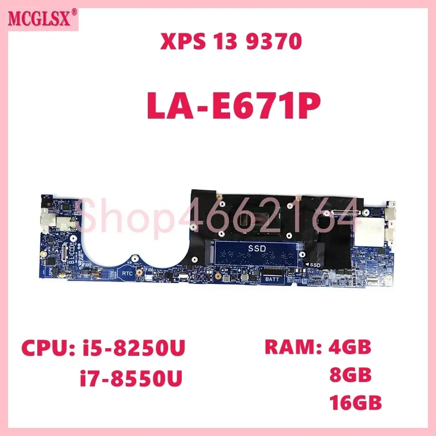 LA-E671P i5-8250U i7-8550U CPU - Ddr4 8Gb のレビューと価格