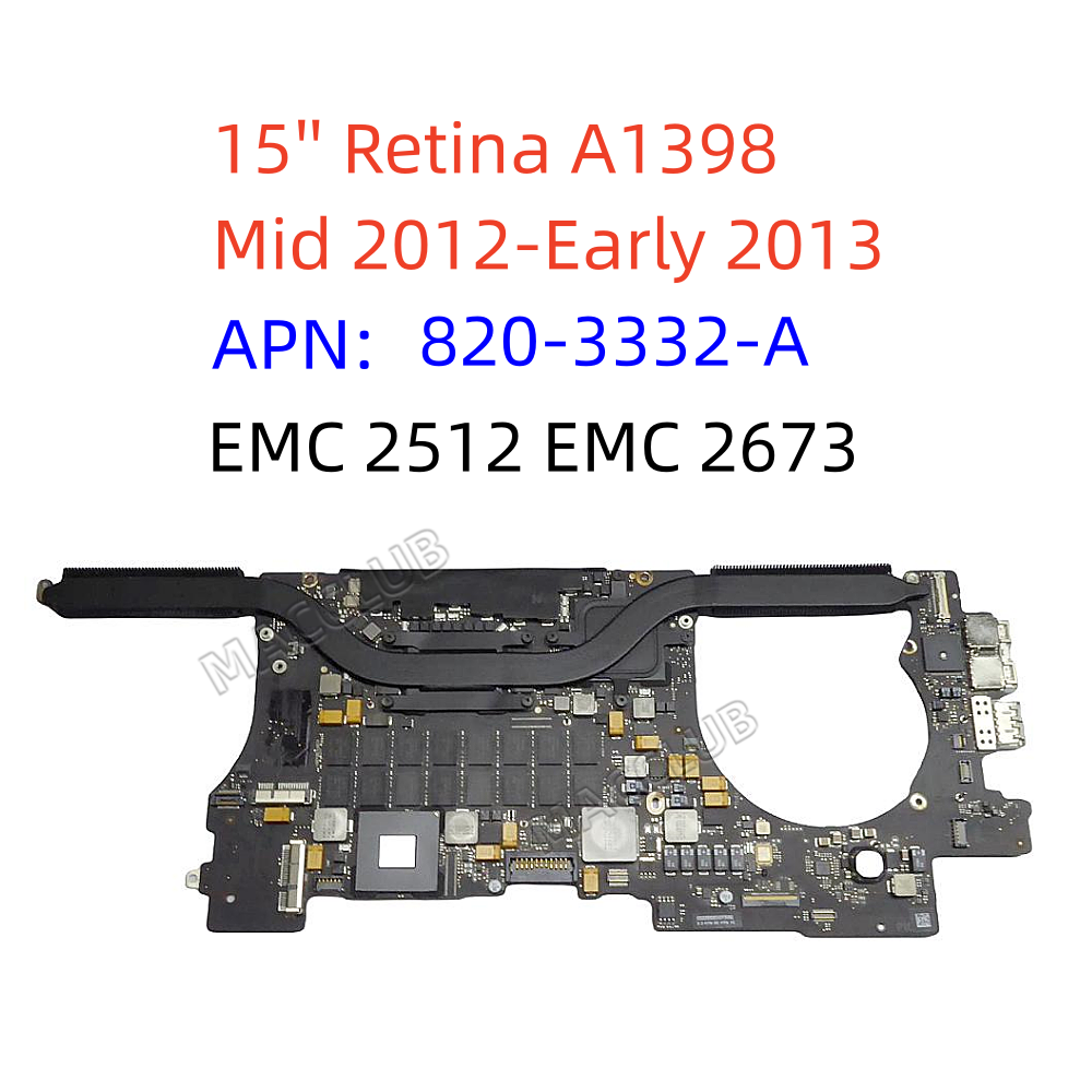 MacBook Pro A1398用マザーボード,15インチ - Ddr3 8Gb のレビューと価格