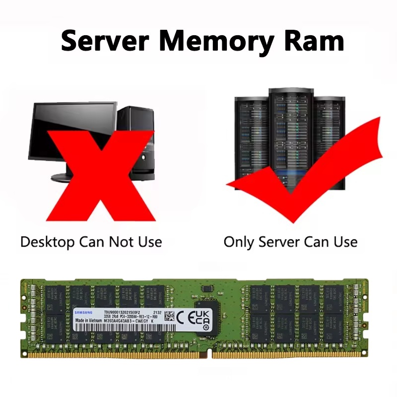 サムスン製サーバーメモリ DDR4 RAM 16GB 4GB - Ecc Ram Server のレビューと価格