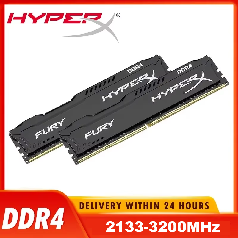 純正HyperX Fury DDR4メモリRAM 4GB 8 - Ddr4 2400Mhz のレビューと価格